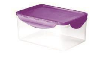 Lock & Safe Container 3600H (3600 ml) (Purple)
